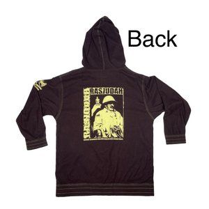 Rasta Rasjudah Plus Size Zip Up Sweater